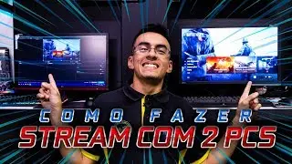 COMO FAZER STREAM COM 2 PCs!!! SEM PLACA DE CAPTURA!!!