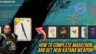 How To Complete the Olympics Marathon And Get a New KATANA Weapon🤔- Shadow Fight 3