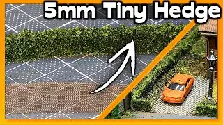 How to make a realistic model hedge quickly! | TUTORIAL | DIORAMA