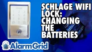Schlage WIFI Lock: Changing Batteries