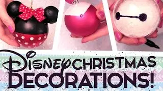 8 Super Easy D.I.Y Disney Christmas Decorations!