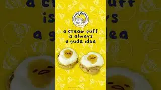 Beard Papa's and Gudetama Cream Puff Collaboration on Now