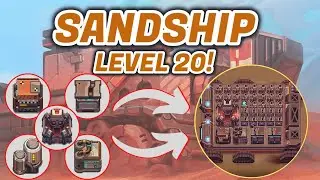 Sandship Crafting Factory: BEST Level 20 Sandship Design! [HD]