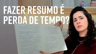 o que nunca te contaram sobre os resumos | Laura Amorim