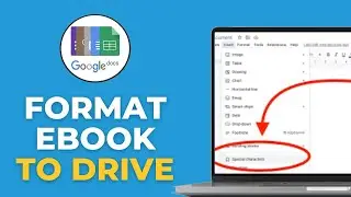 How To Format A Book on Google Docs 