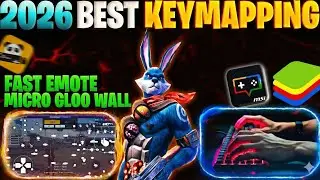 Free Fire PC Keymapping Custom HUD Setup | Best Controls for BlueStacks