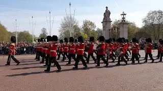 Changing Of The Guard At Buckingham Palace, 19.04.2019.