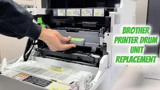 How To Replace Brother Printer Drum Unit I HL-8260CDW L8360CDW(T) MFC-L8610CDW L8900CDW I DIY