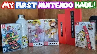 MY FIRST NINTENDO HAUL in 2021! (Includes Super Mario Bros. Anniversary Pin Set #1 & #2) UNBOXING