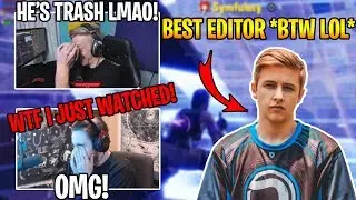 Tfue and 72 Hrs Reacts to Symfuhny Edits *BEST EDITOR BTW LOL*