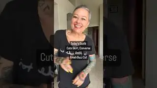 Rocking My Buzz Cut Every Day!