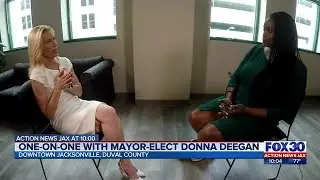 One-on-one with Jacksonville Mayor-elect Donna Deegan | Action News Jax