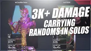 3K DAMAGE IN SOLOS - Apex Legends Solo Gameplay