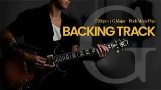 Rock Meets Pop | Bm Backing Track Guitar Jam