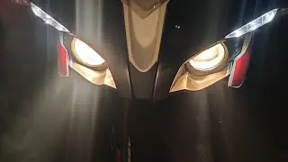 BAJAJ PULSAR RS200 BS6 OBD2 HEADLIGHT TEST