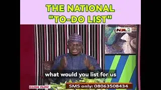 THE NATIONAL TO-DO LIST