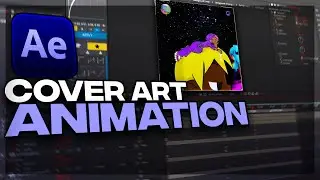 Turning Lil Uzi's Album Cover To Life! (Watch me edit) | Speed art with voice over | After Effects