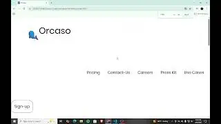The Orcaso Contact-Us Page