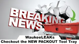 Breaking news: Leaked Photos and Videos of the NEW Milwaukee Tools PACKOUT Tool Tray