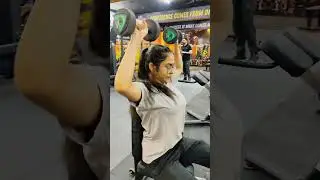 Girls Power, shoulder workout #fitness #motivation #reels #bodybuilding #trending #viral #video