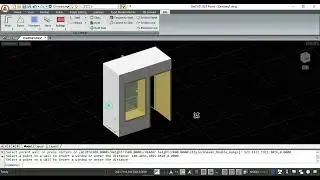 Uneven double hung picture window  in ActCAD
