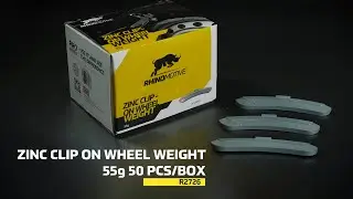 ZINC CLIP ON WHEEL WEIGHT – 55g 50 PCS BOX R2726