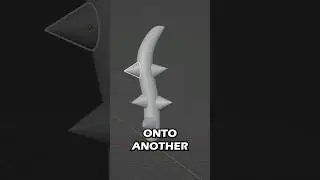 Tip: Snap an Object to a mesh #blender #blender3d #blendertutorial #howto #blendertips
