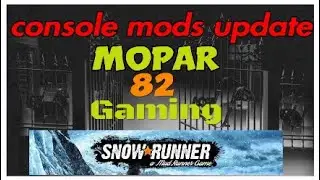 Snowrunner console mods update for today.
