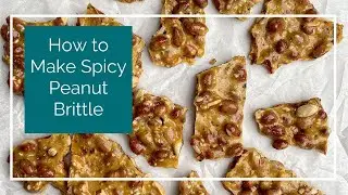 Spicy Sesame Ginger Peanut Brittle