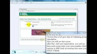 how to make hbl bank account online