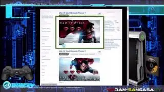 Man Of Steel  PS3 Dynamic Theme