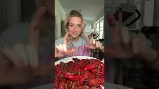 5 POUND CRAWFISH MUKBANG! 🦞😳 #seafood