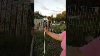 Портативный аккумуляторный душ с OZON👍👍👍