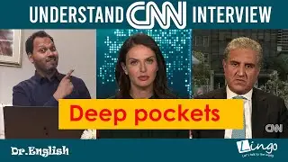 Phrasal Verbs lesson 4| Deep pockets| Dr. English Easiest Way of Learning English #Deep pockets #CNN