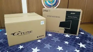 Mouse NEXTGEAR-Micro and Asus Nitro Monitor Unboxing