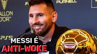 MESSI LANÇA PRODUTORA ANTI WOKE! O GOAT É CONTRA LACRAÇÃO!