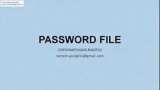 password file in postgres