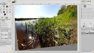 GIMP - How to Align Horizon on Photos in GIMP Free Graphics Editor