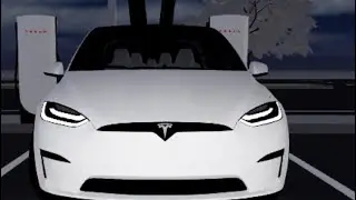 Sync your lightshow with other cars!  Tesla synchronized Lightshow! (Roblox Autopilot Simulator)