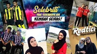 Rupanya Selebriti Ni Ada Kembar!