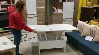 Пространство 01 - трансформираща се от холна в трапезна маса