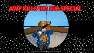 Using AWP in Team Deathmatch (100 Subscriber Special)