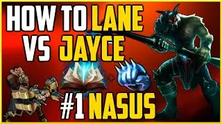 Surviving Jayce with Phase Rush - #1 Nasus EU - Full Gameplay