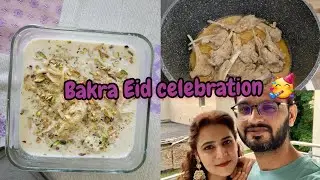Eid ul Adha celebration | Pardes main Eid 🥲 | mini vlog | Bakra Eid