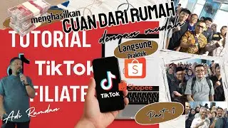 TikTok affiliate tutorial for beginners part 1 with Kang Adi Ramdan