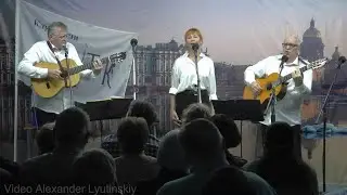 Трио КСП г. Норильск - Красный отблеск семафора (слова Леонид Однопозов, музыка Анатолий Загот)