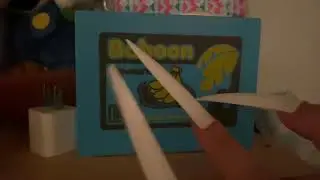 ASMR Tapping around my room with EXTREMELY LONG nails