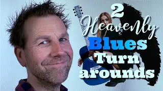 2 Heavenly Blues Turnarounds - Guitar Tutorial