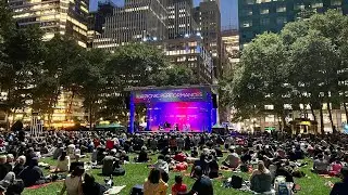 [LIVE]🔥NYC Bryant Park Picnic Performances🎻 Labor Day Weekend🥰 #nyc #live #summer #jazz #livemusic