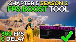 BEST Fortnite *Chapter 5 SEASON 2* FPS Boost & ZERO Delay Tool🔧